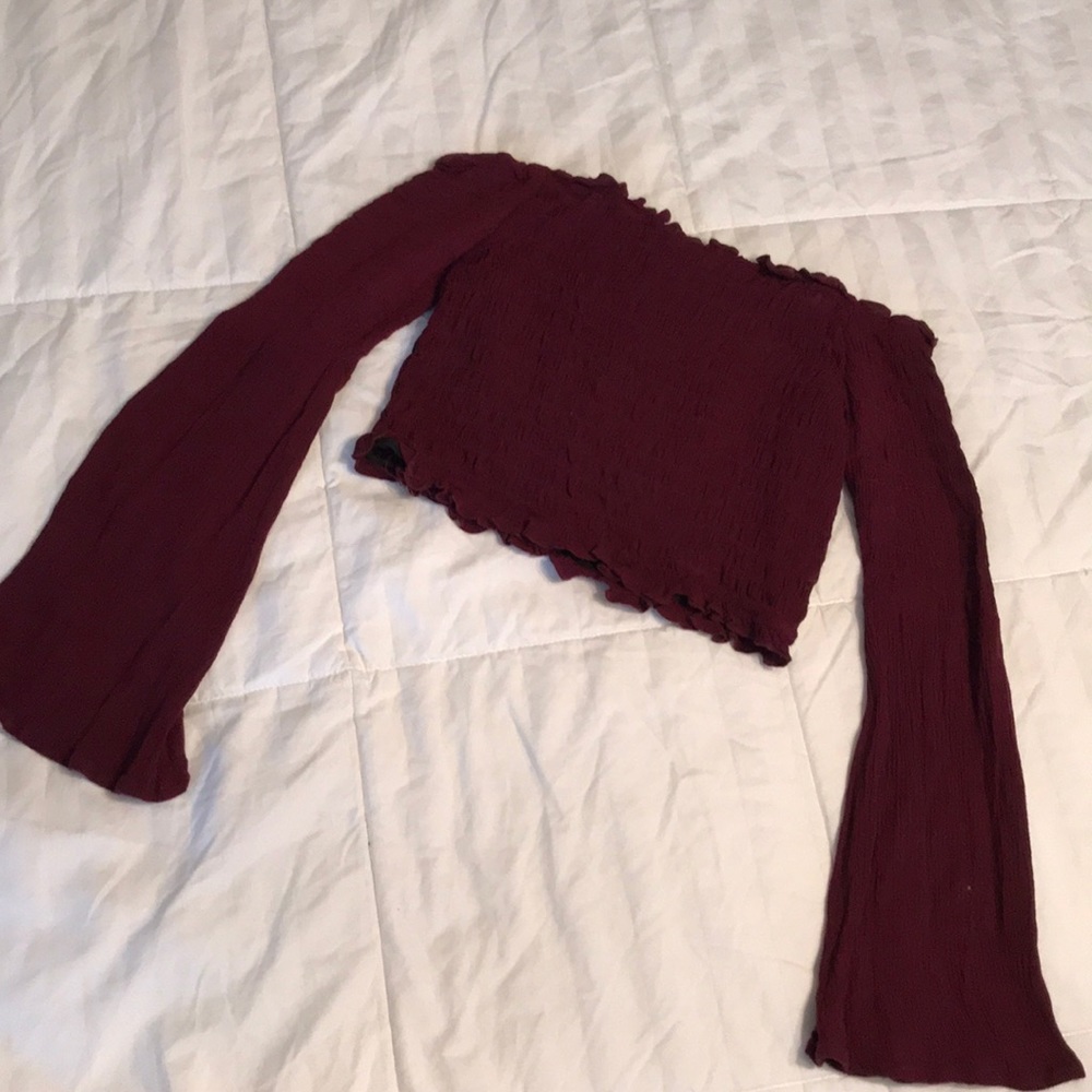 Strapless Crop Top